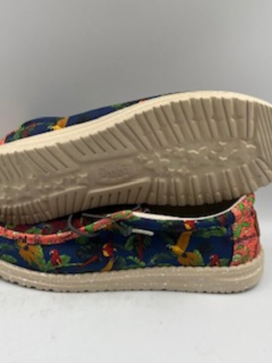 NEW Hey Dude Wally Margaritaville shoes men’s 12 Tropical Slip on main image 4